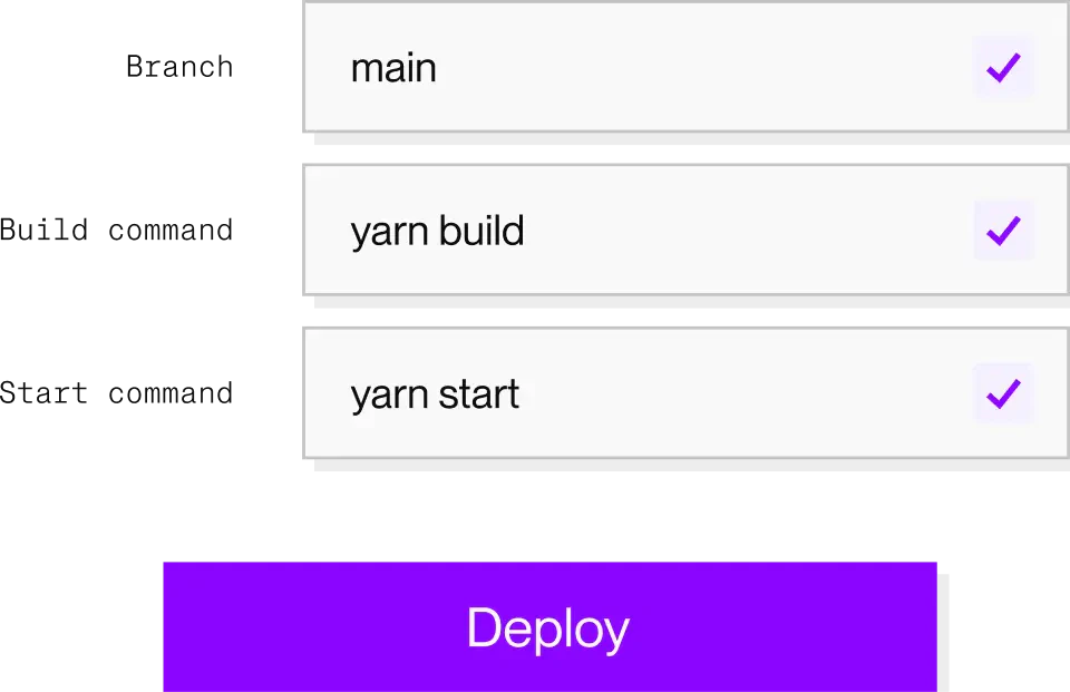 screenshot of Render