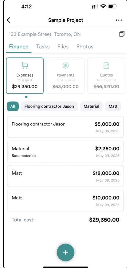 screenshot of RenoJira