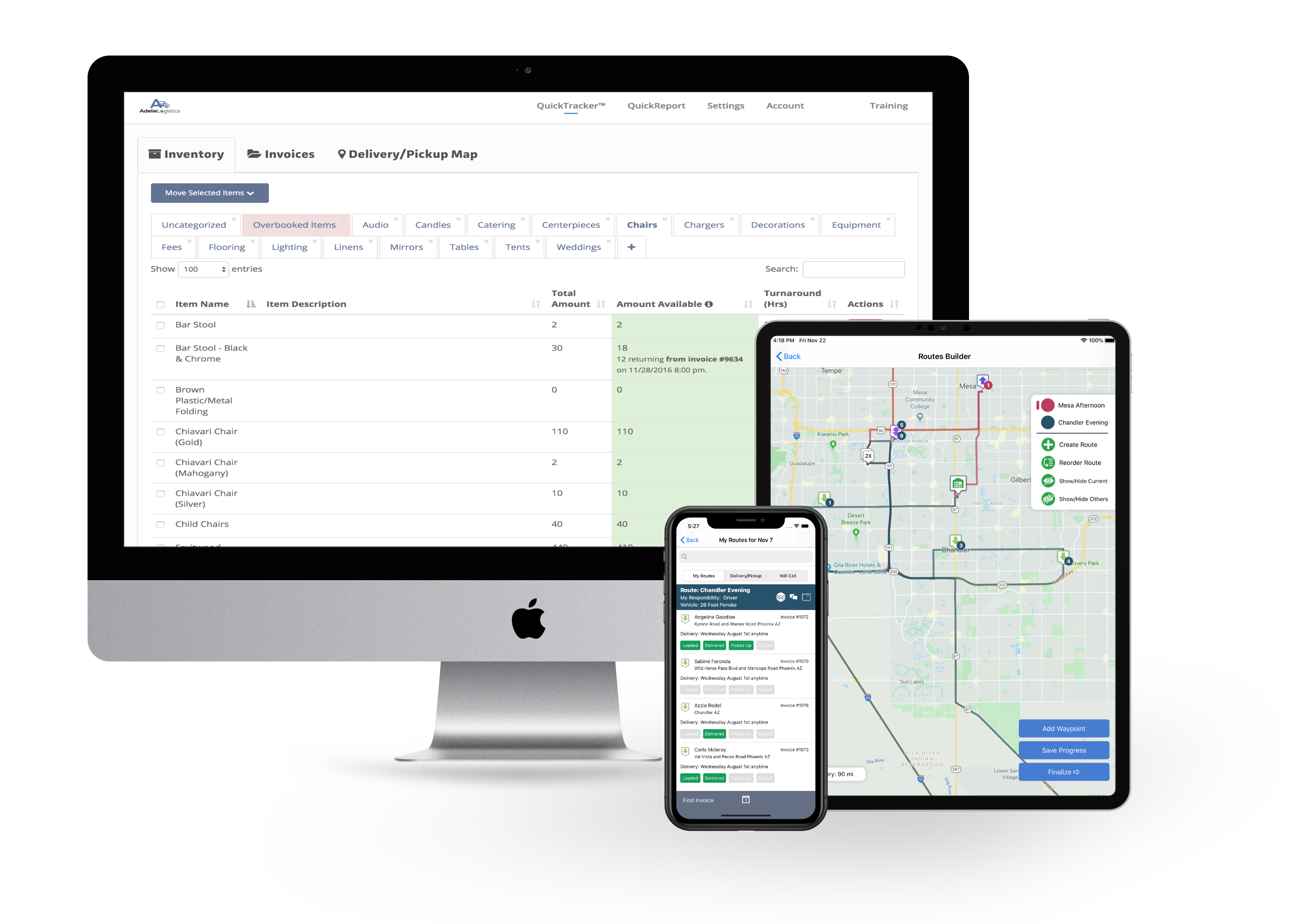 screenshot of RentKit