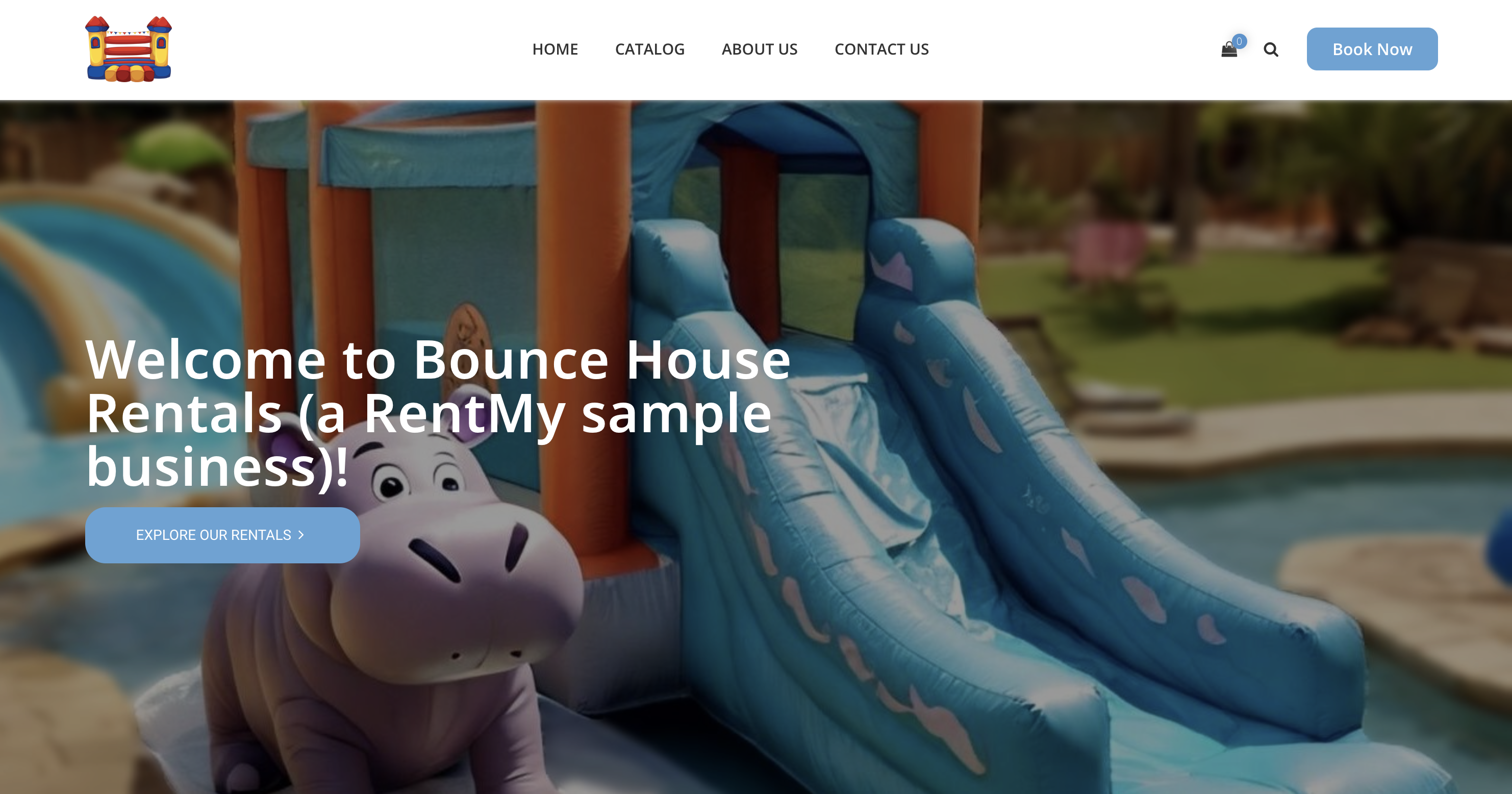 screenshot of RentMy