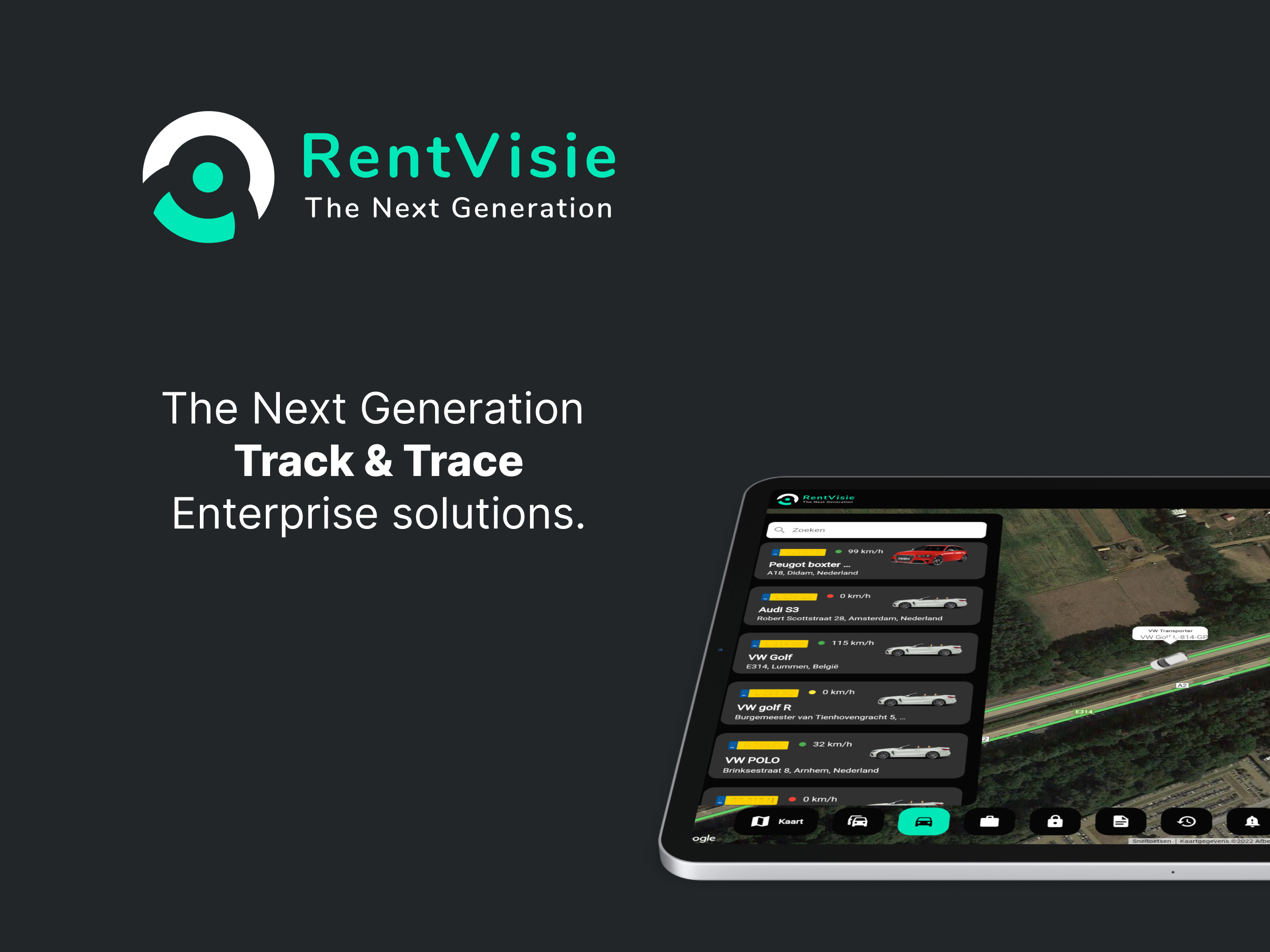 screenshot of RentVisie