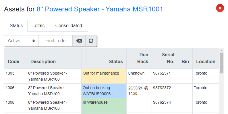 screenshot of RentalPoint