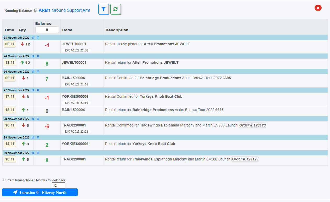 screenshot of RentalPoint
