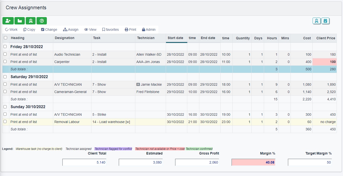 screenshot of RentalPoint