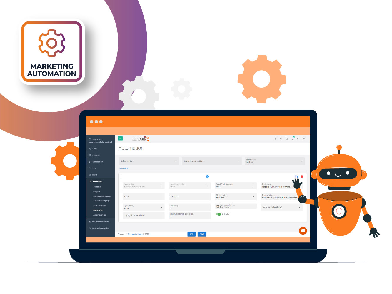 screenshot of Renthub