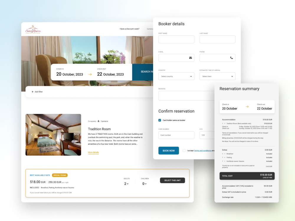 screenshot of Rentlio