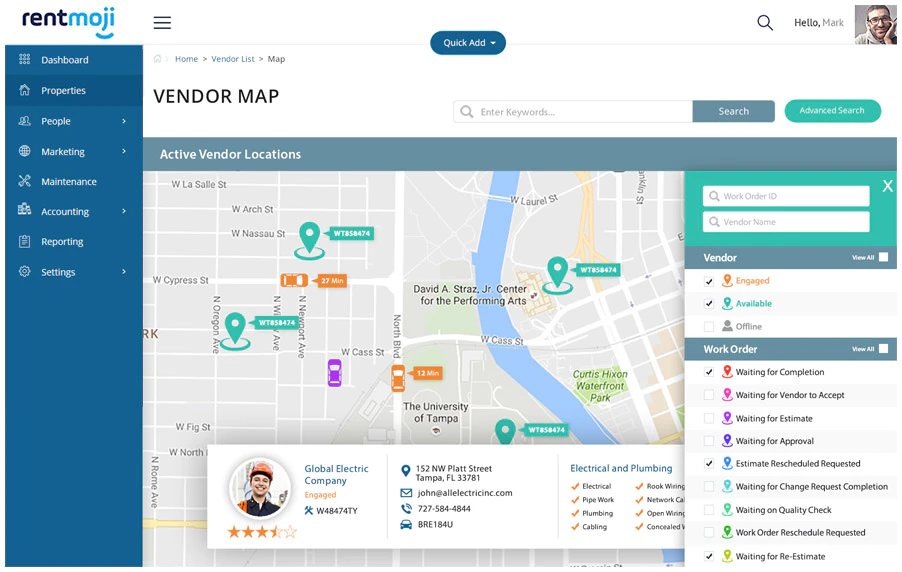 screenshot of Rentmoji