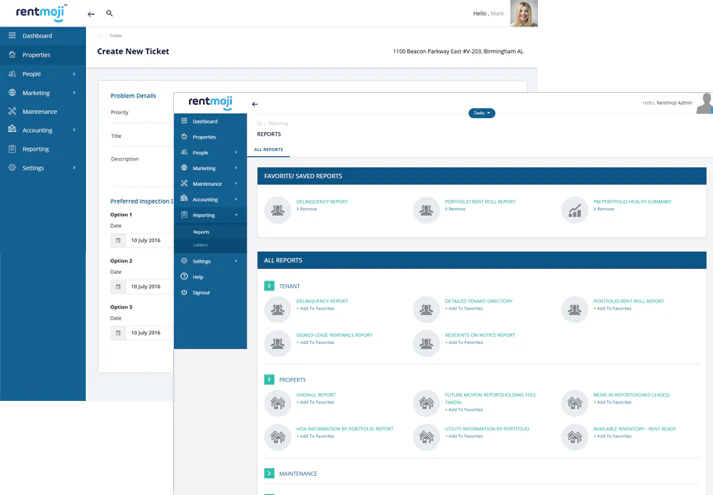 screenshot of Rentmoji