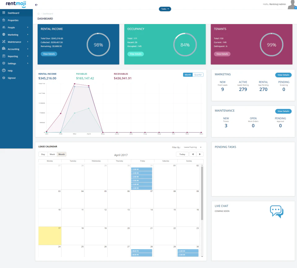 screenshot of Rentmoji