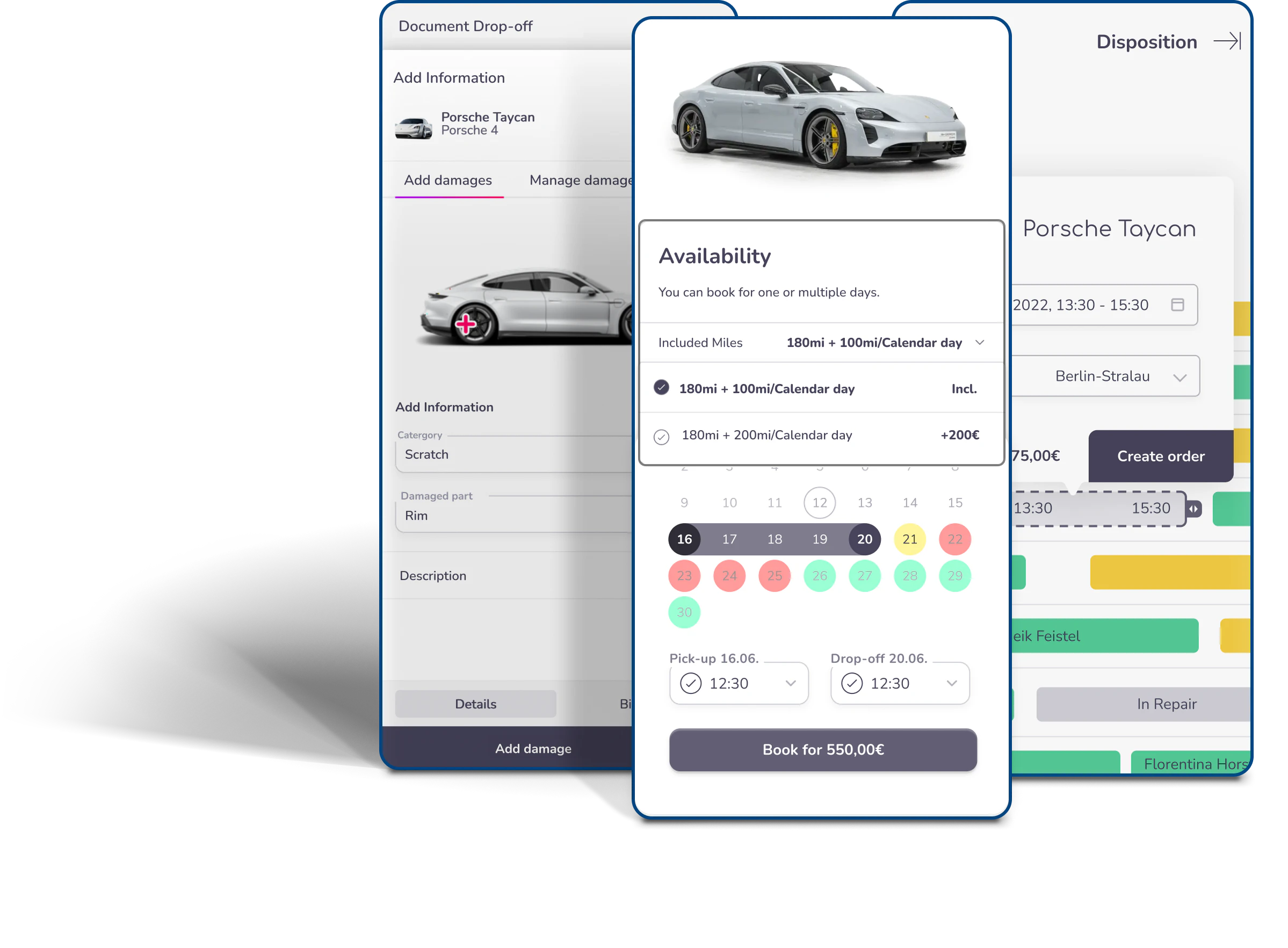 screenshot of Rentware