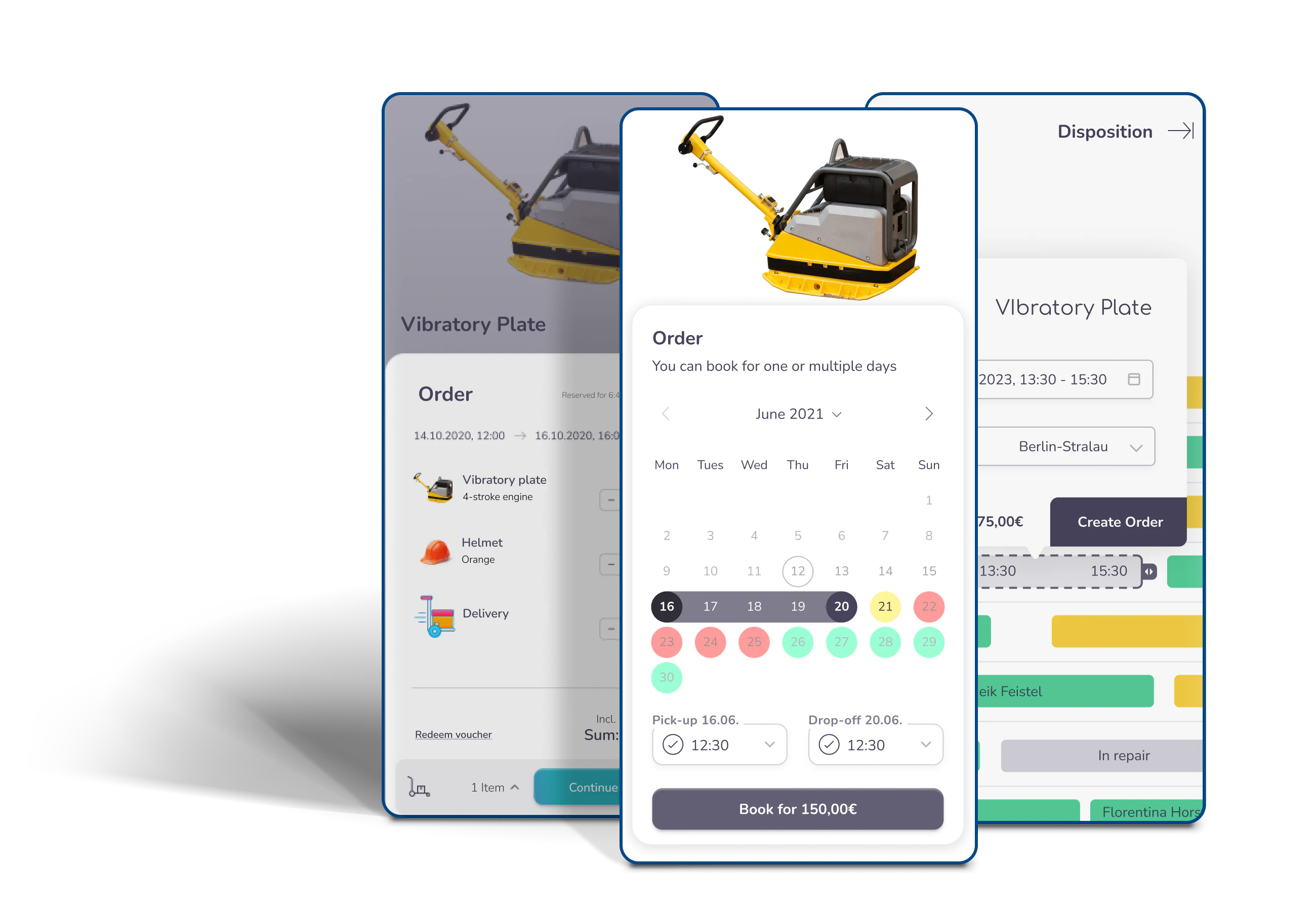 screenshot of Rentware