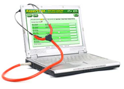 screenshot of RepairTRAX