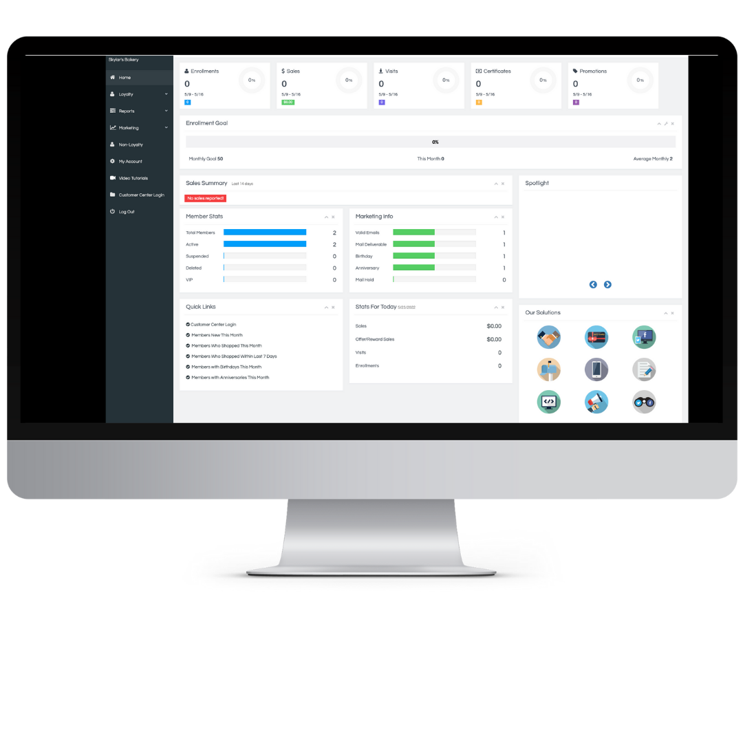 screenshot of RepeatRewards