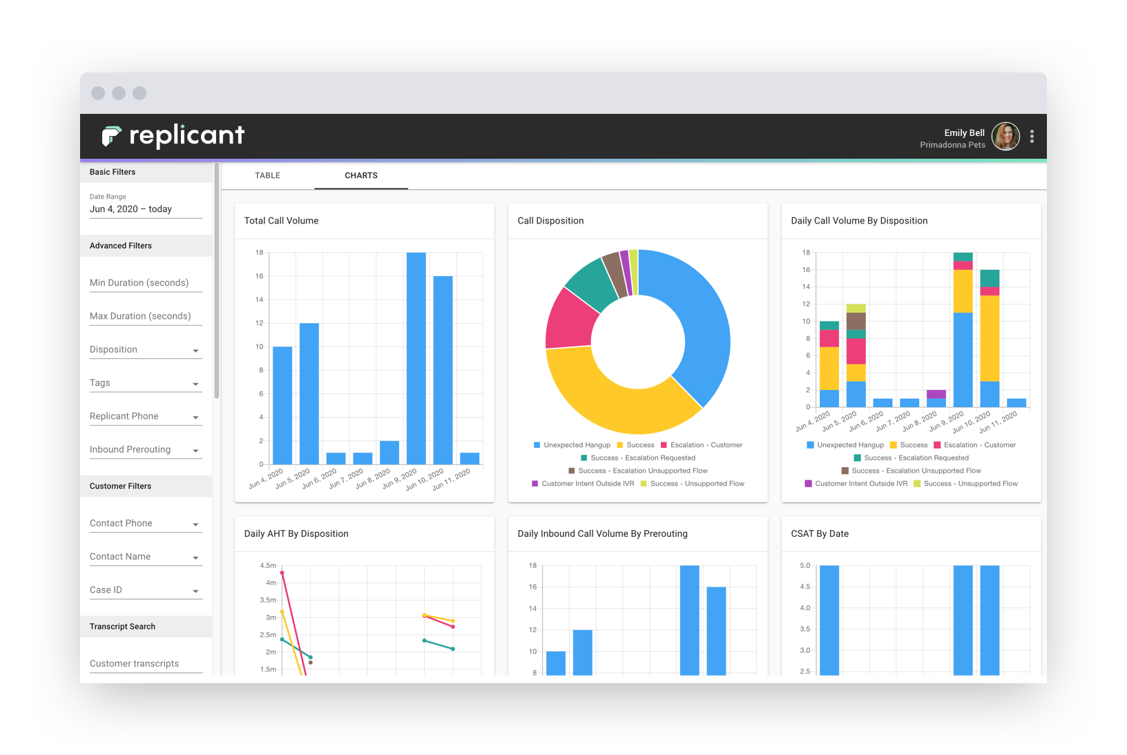 screenshot of Replicant