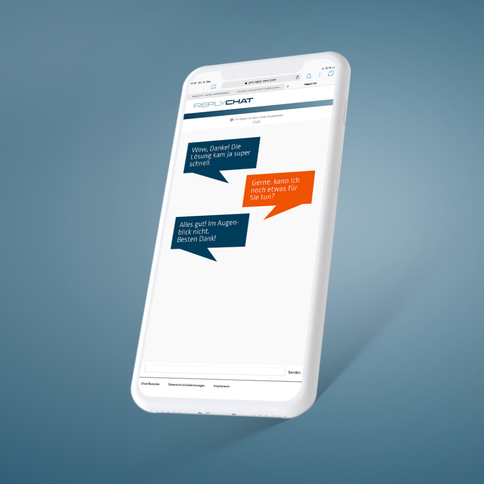 screenshot of ReplyOne