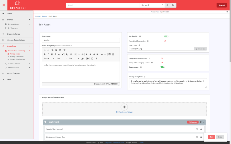 screenshot of RepoPro