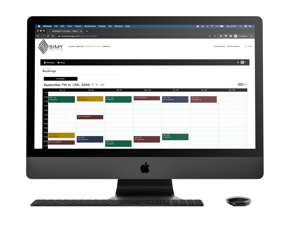 screenshot of Resasports