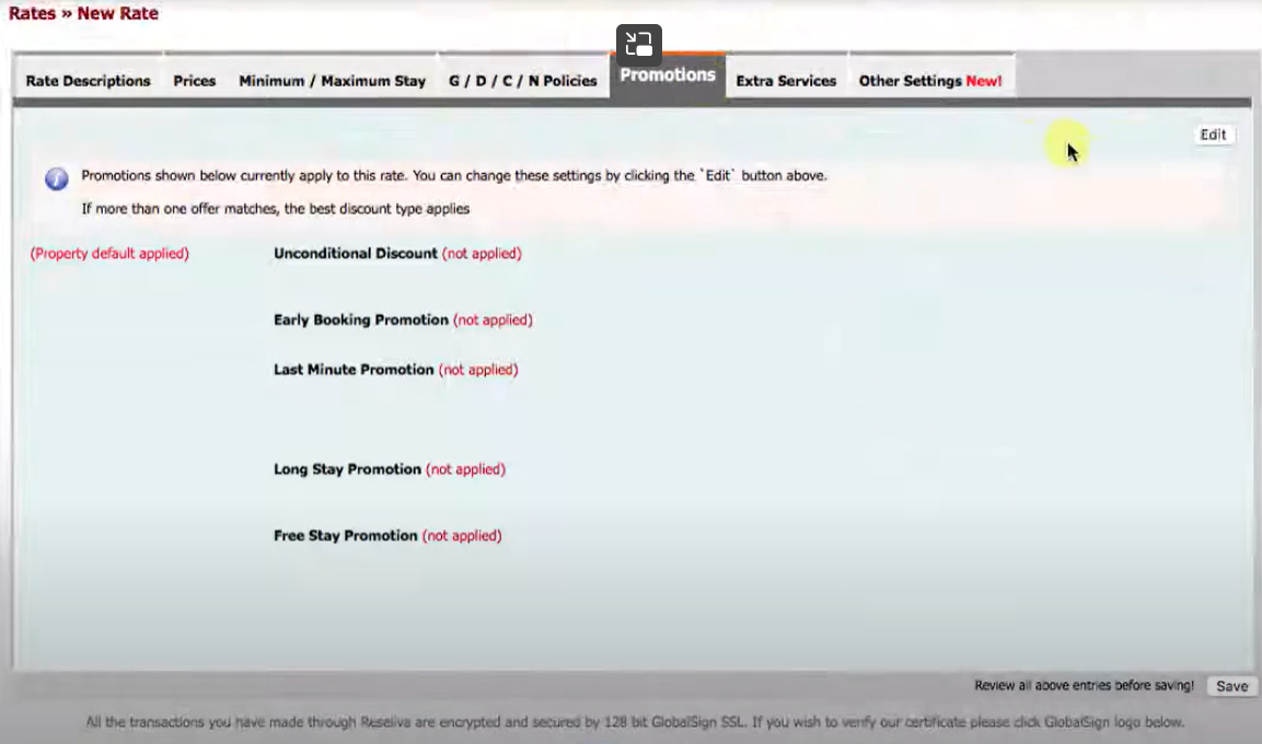 screenshot of Reseliva