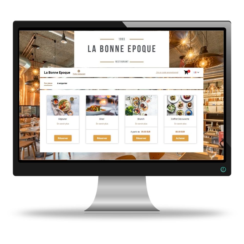 screenshot of Reservit