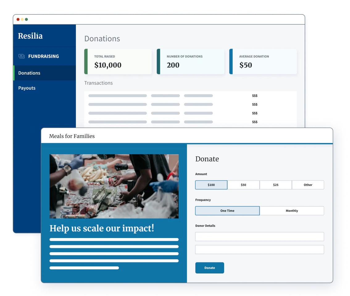screenshot of Resilia