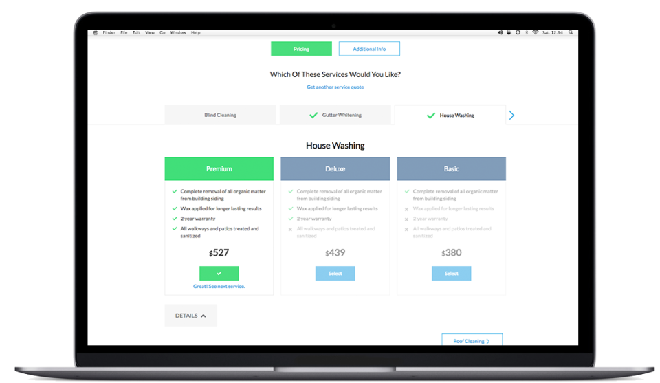 screenshot of ResponsiBid