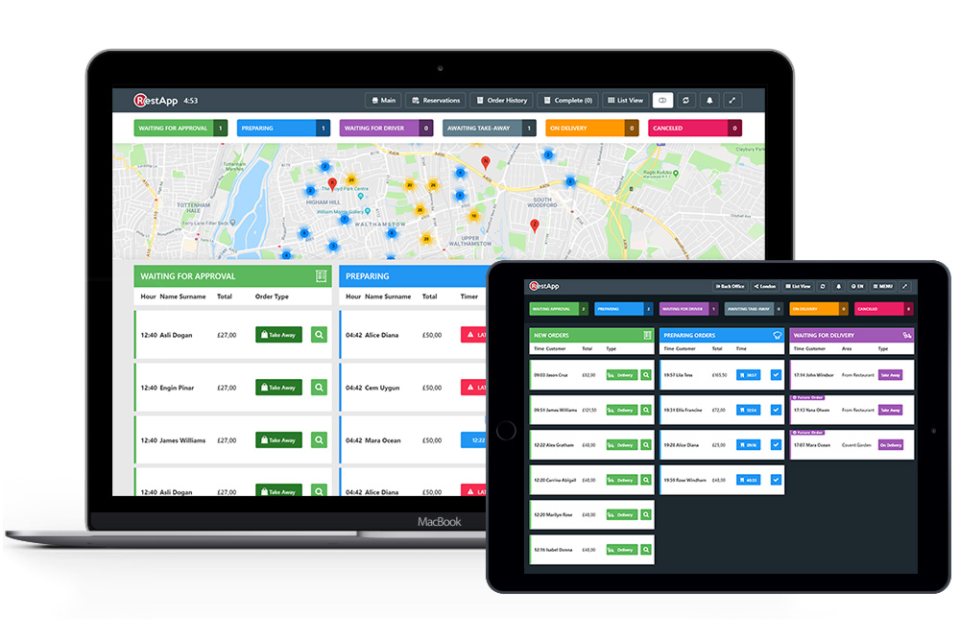 screenshot of RestApp