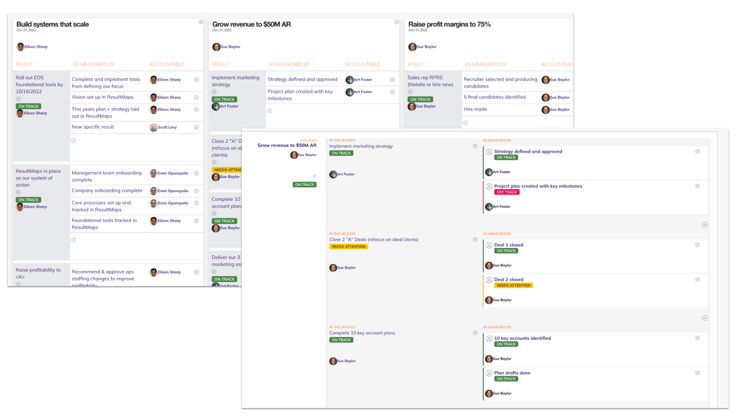 screenshot of ResultMaps