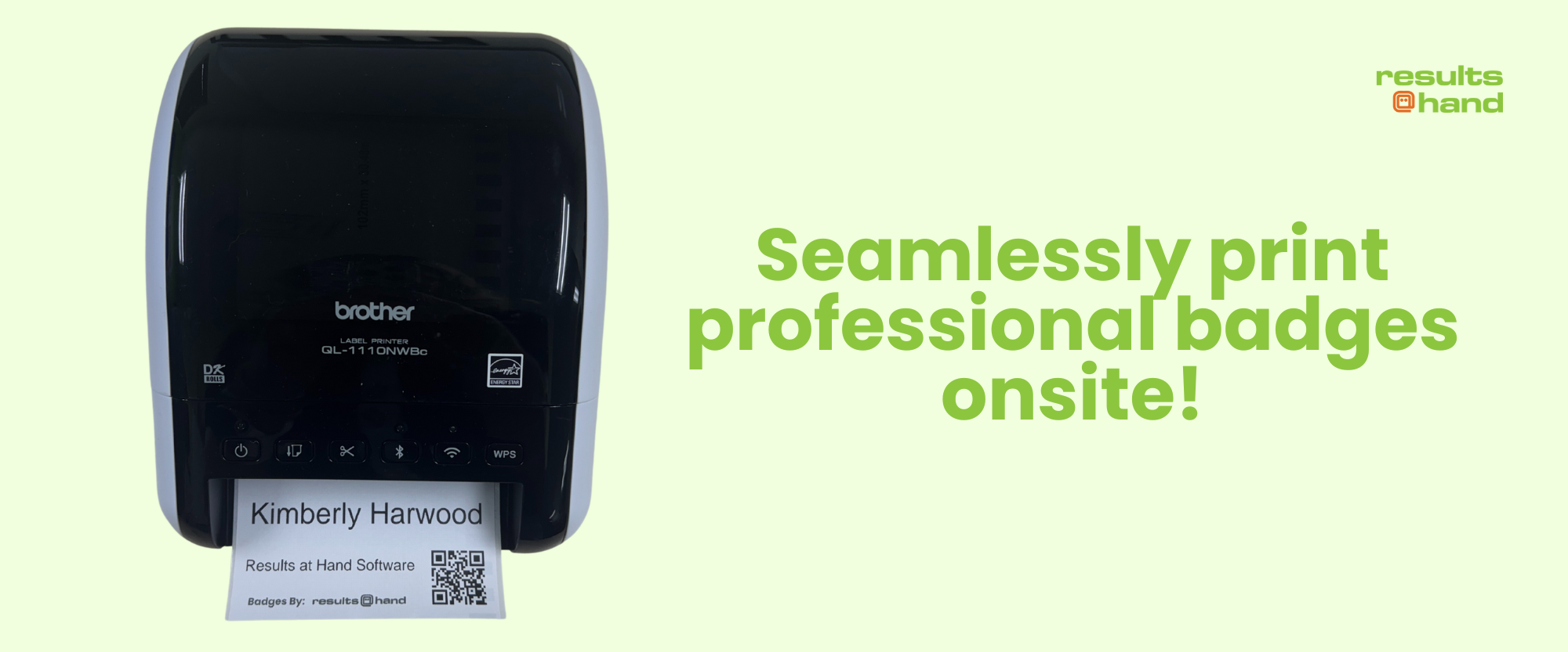 screenshot of Results@Hand