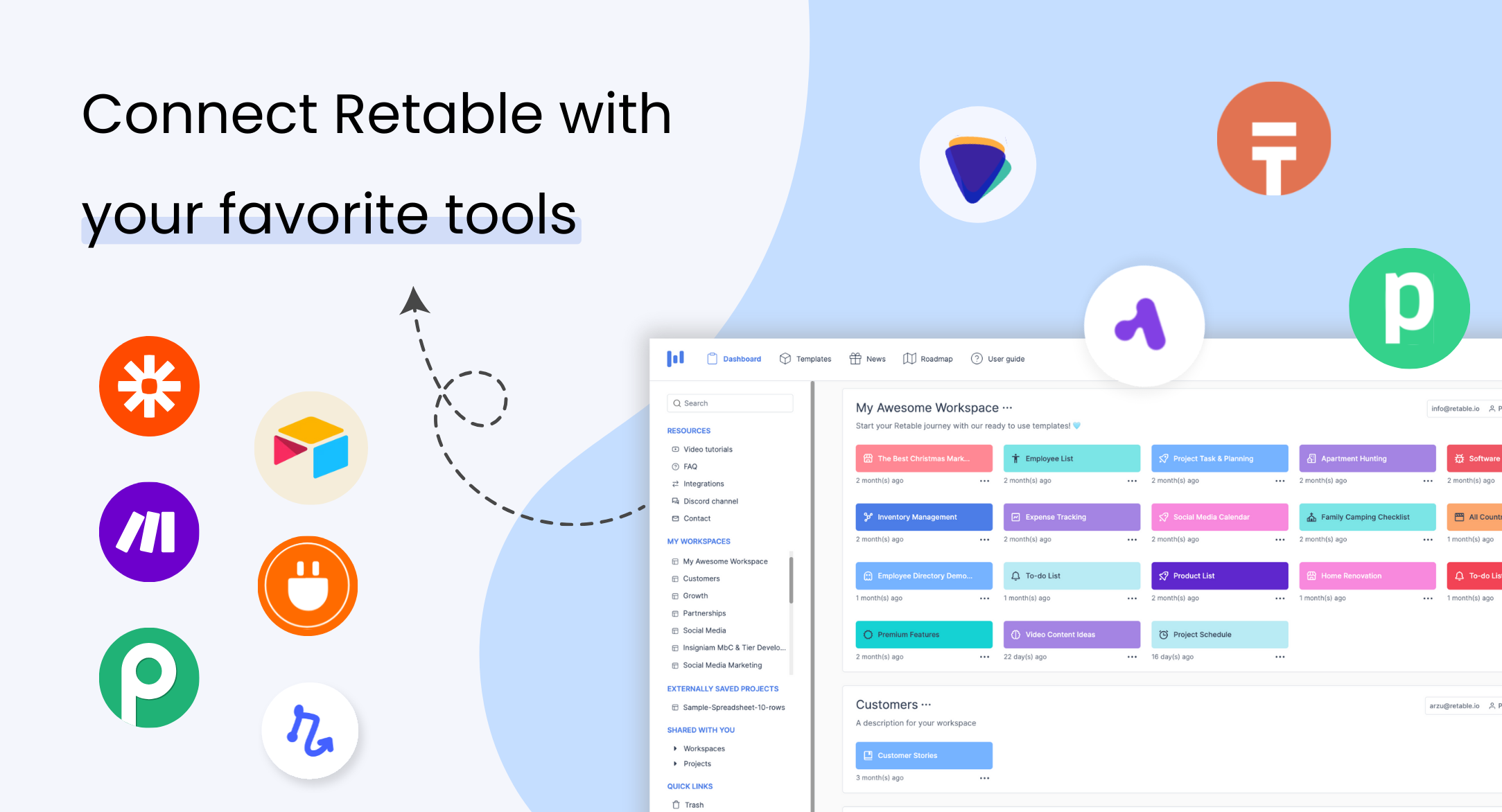 screenshot of Retable