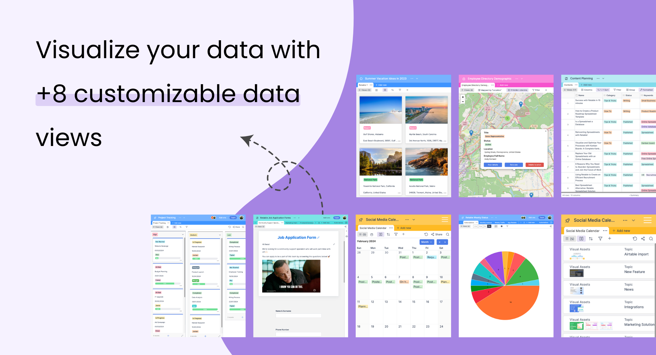 screenshot of Retable