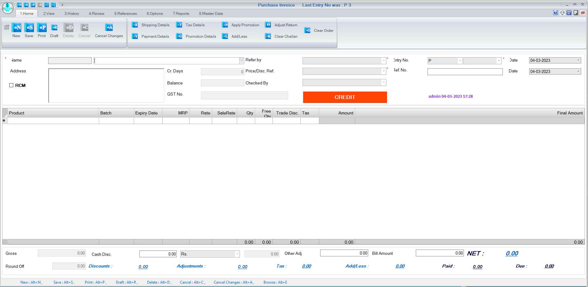 screenshot of RetailGraph