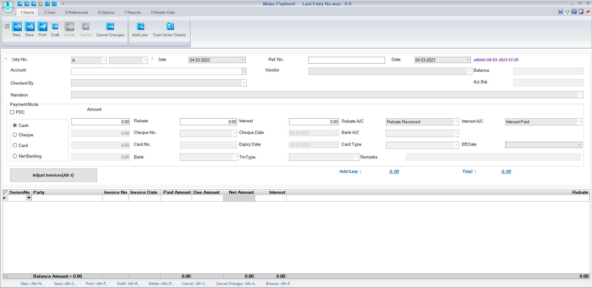 screenshot of RetailGraph