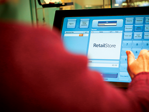 screenshot of RetailStore