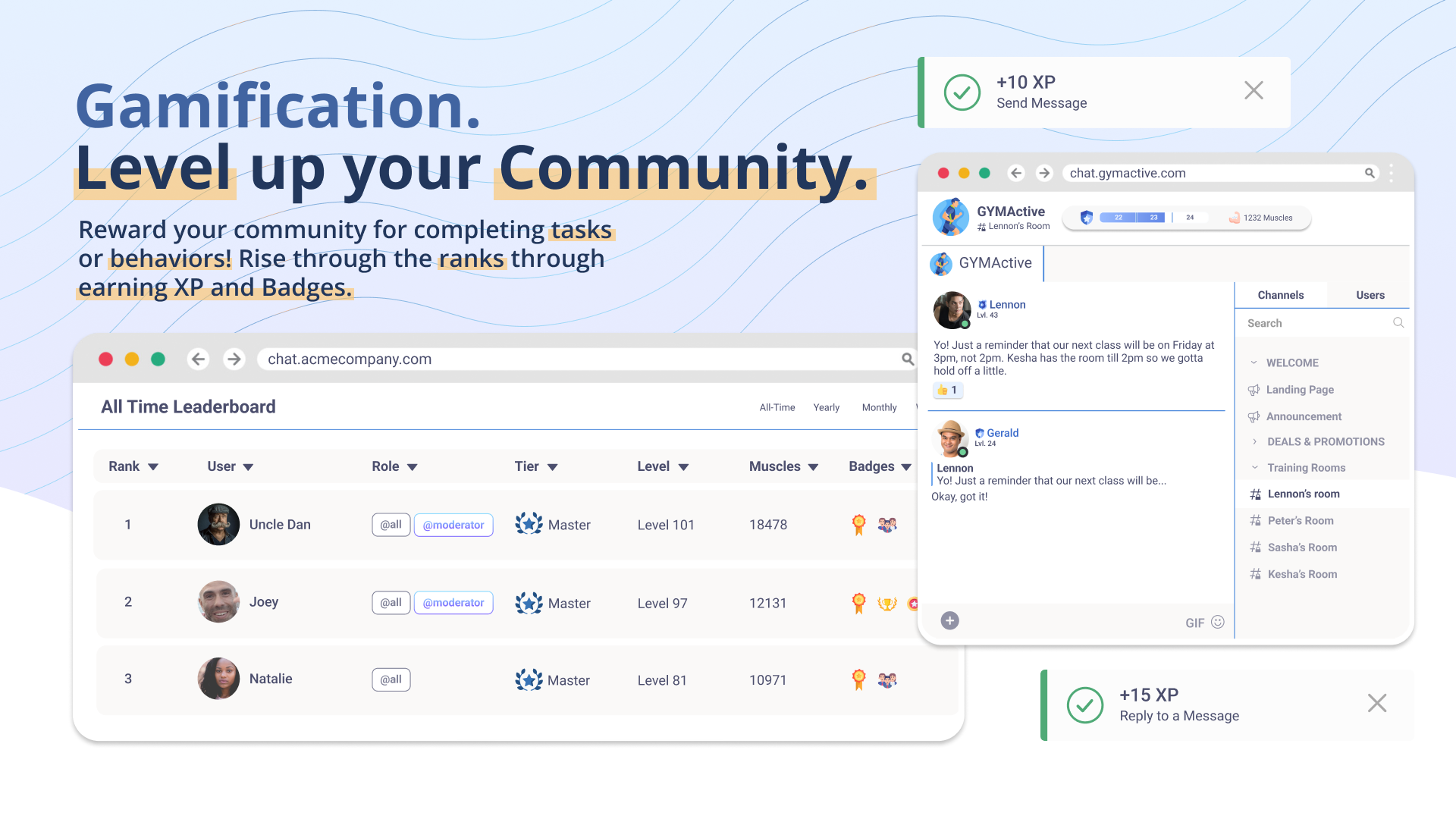 screenshot of Returning.AI
