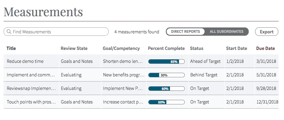 screenshot of Reviewsnap