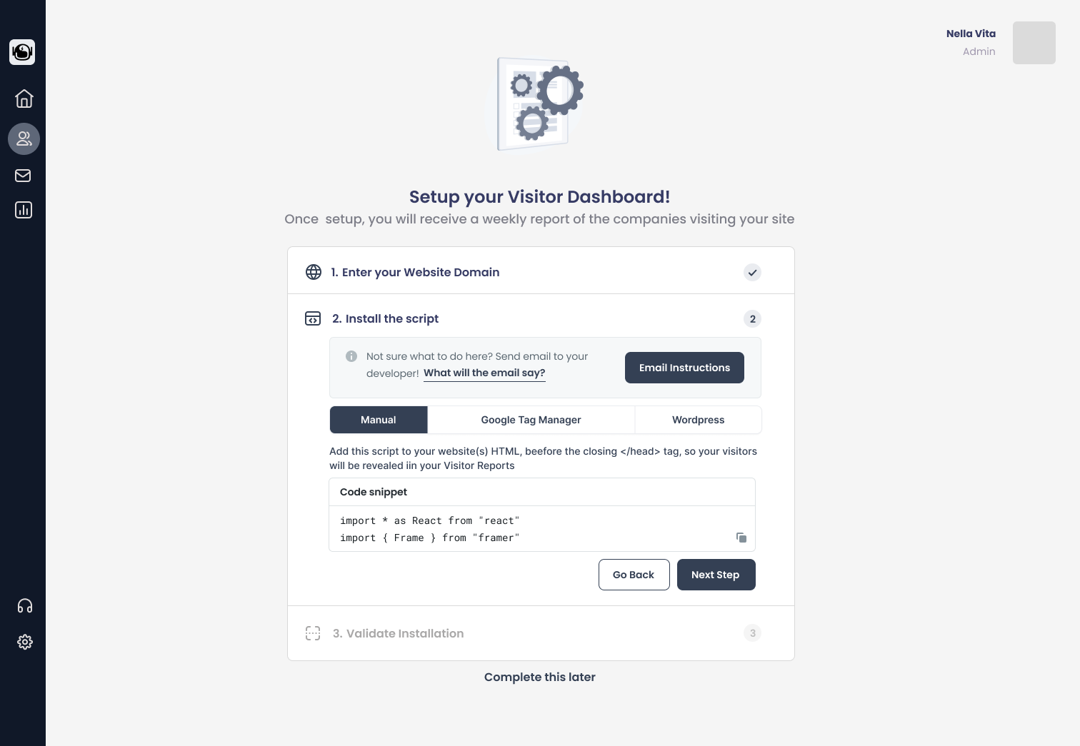 screenshot of Revmonk