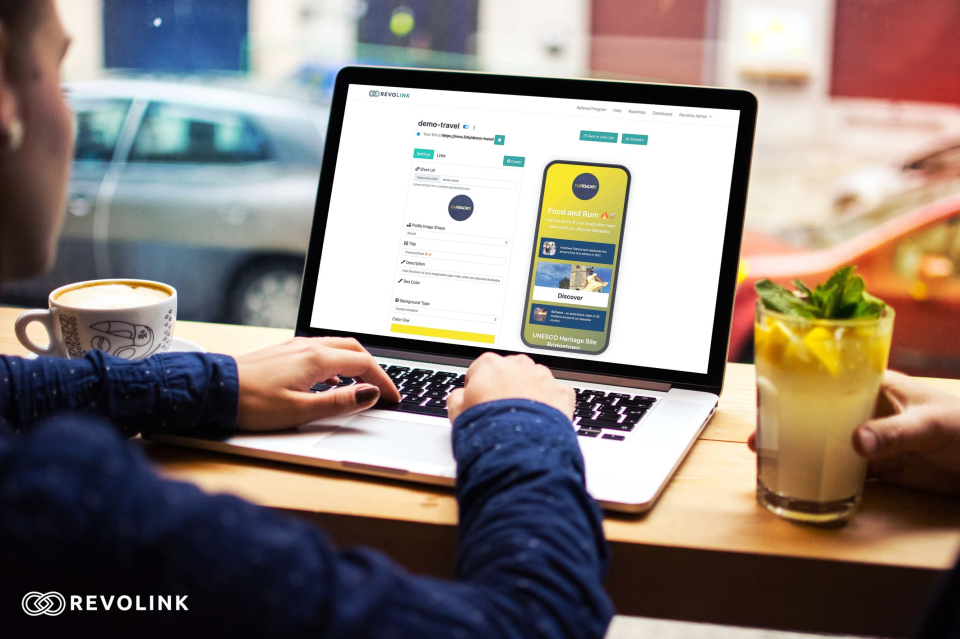 screenshot of Revolink