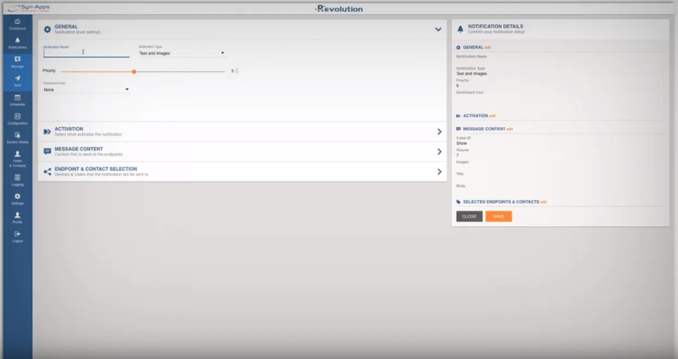 screenshot of Revolution