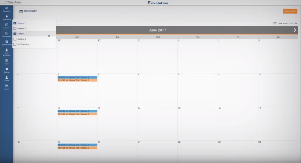 screenshot of Revolution