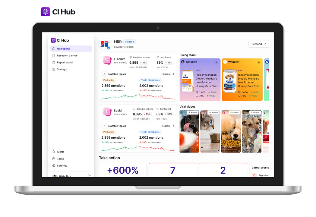 screenshot of Revuze