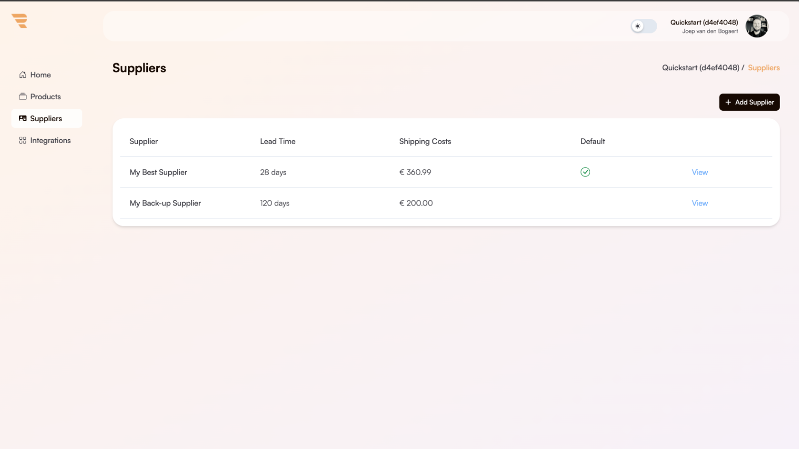 screenshot of Rewize