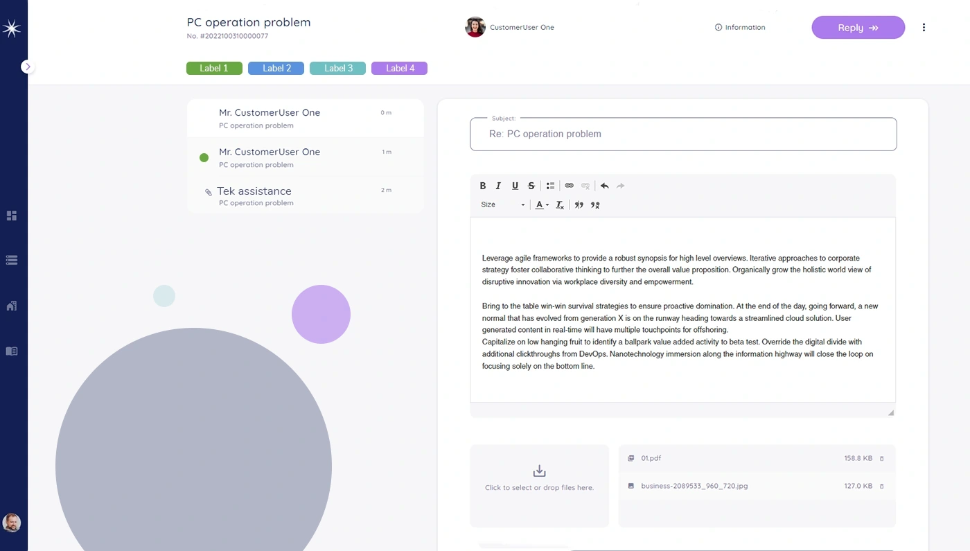 screenshot of Rexpondo