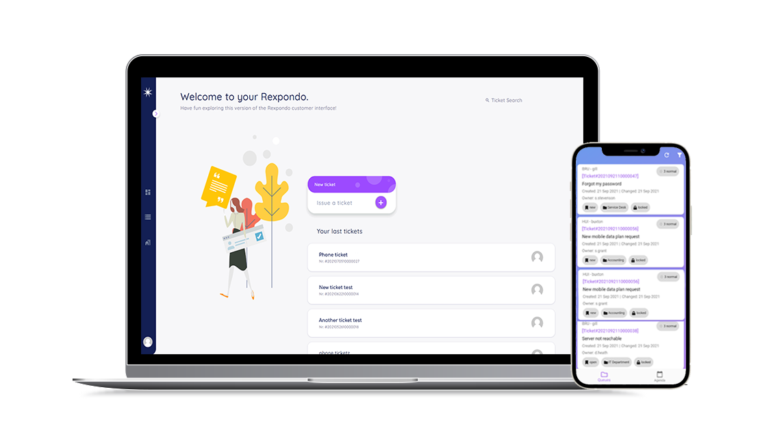 screenshot of Rexpondo