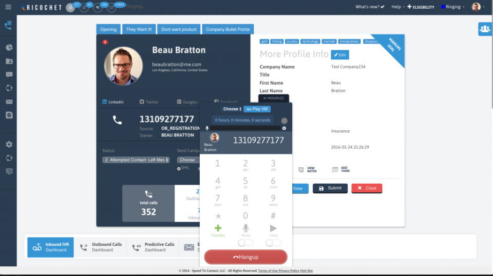 screenshot of Ricochet360