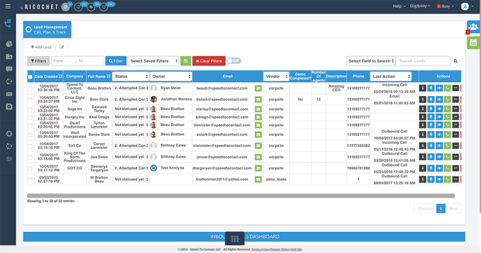 screenshot of Ricochet360