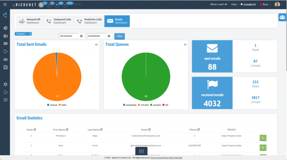 screenshot of Ricochet360