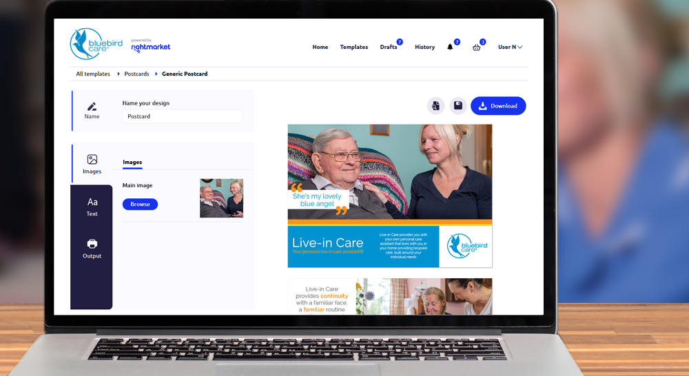 screenshot of RightMarket