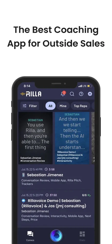 screenshot of Rilla
