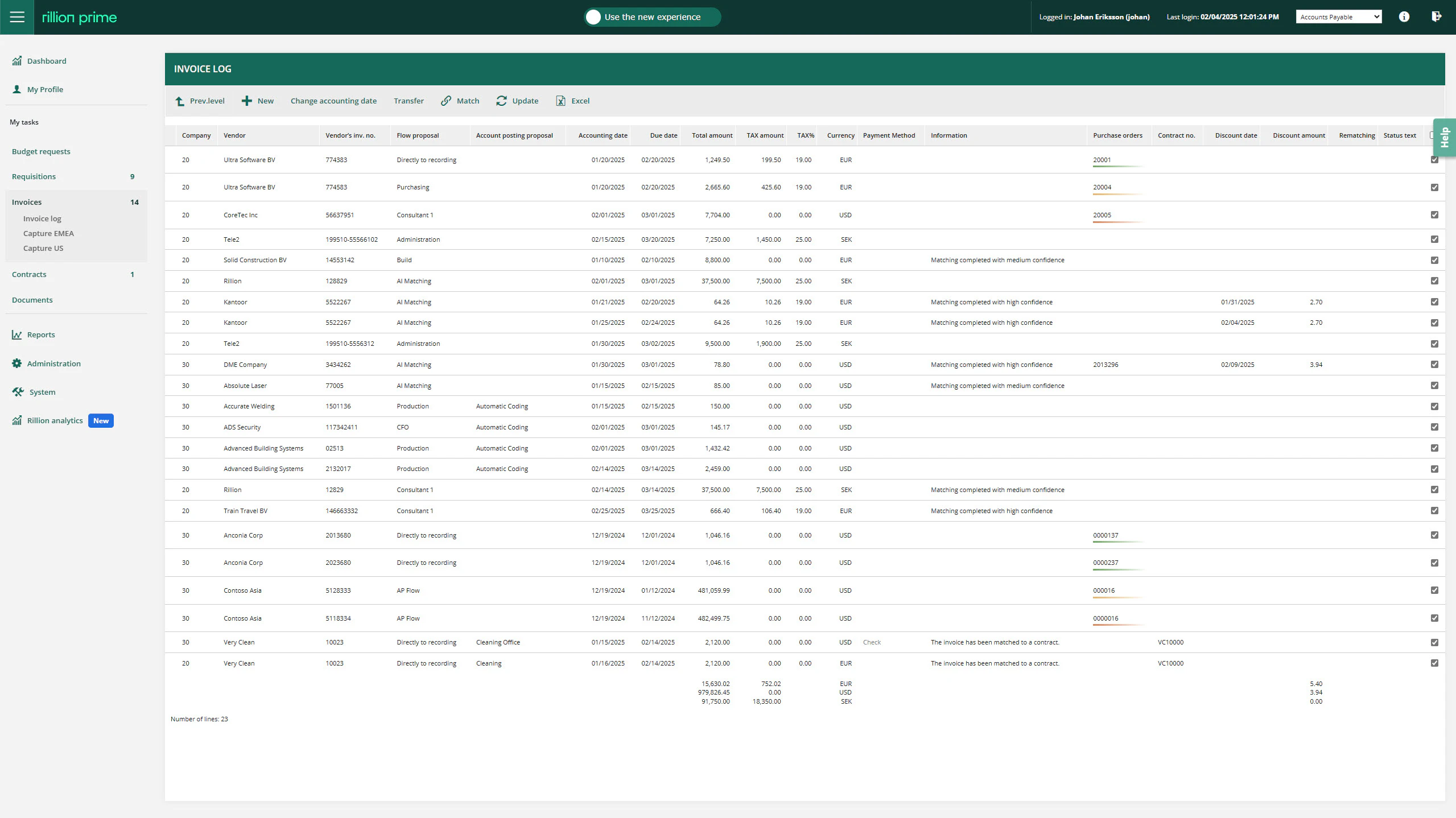 screenshot of Rillion