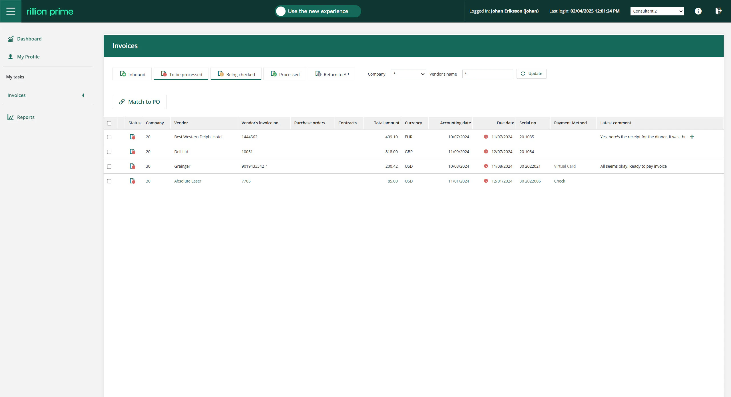 screenshot of Rillion